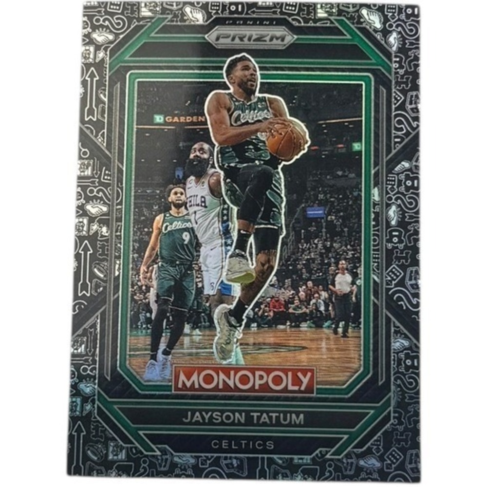 2022 2023 Panini Prizm Basketball Jayson Tatum Monopoly Card Celtics